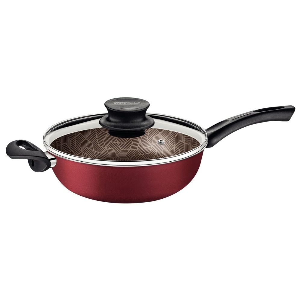 Fritadeira Tramontina Multiuso 24cm 2.8L Paris Vermelho 28518724