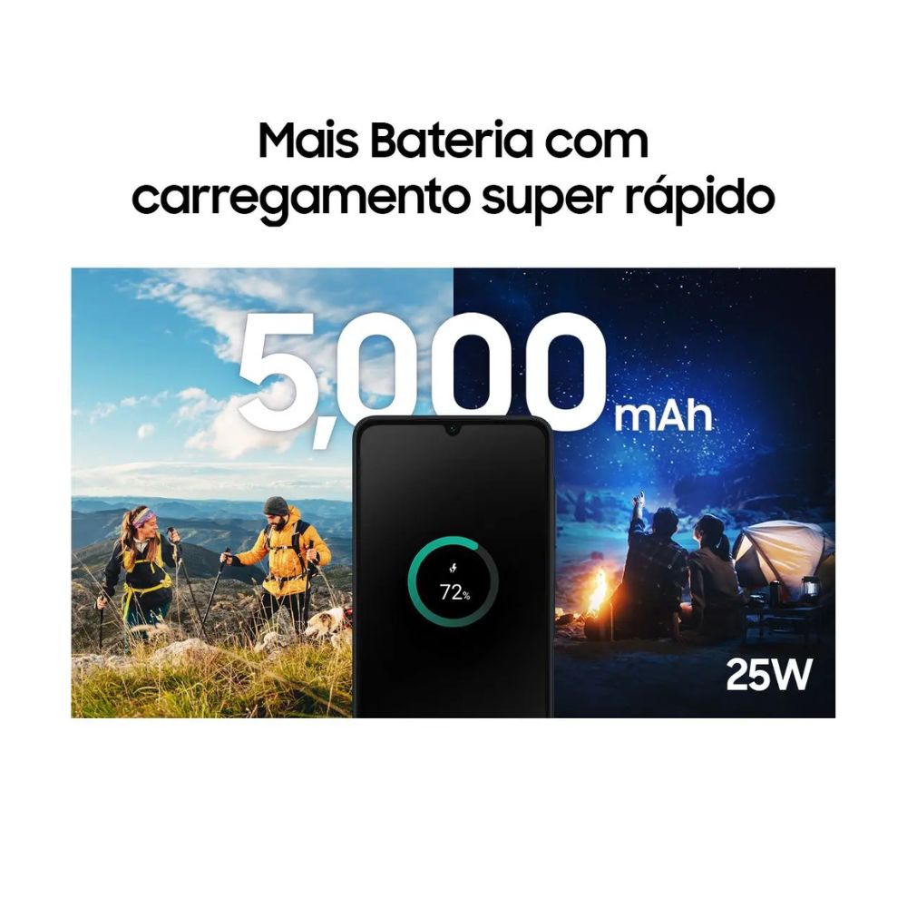 Smartphone Samsung Galaxy A06 128GB Azul Escuro