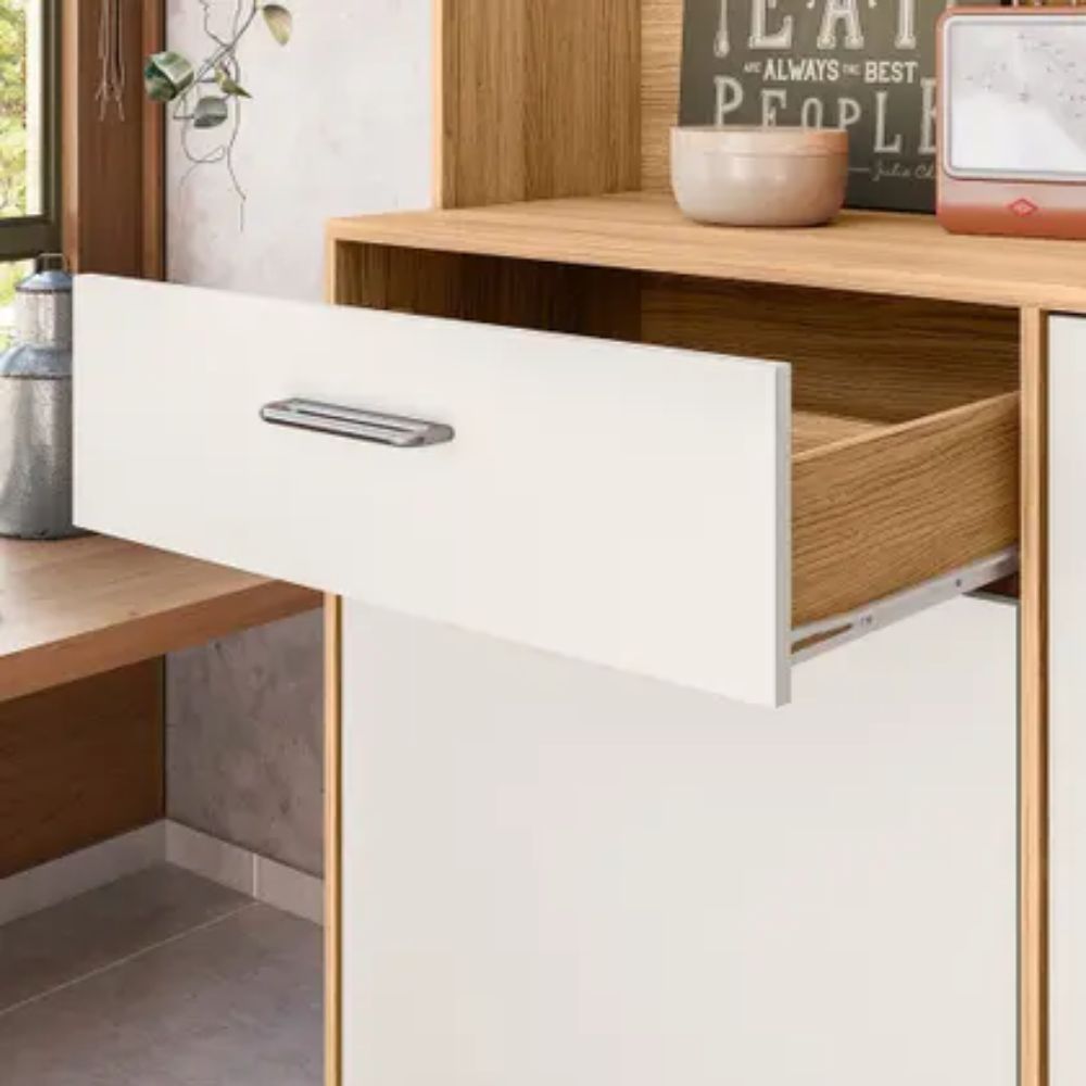Cozinha Compacta Nicioli Erva Doce 6 Portas 1 Gaveta