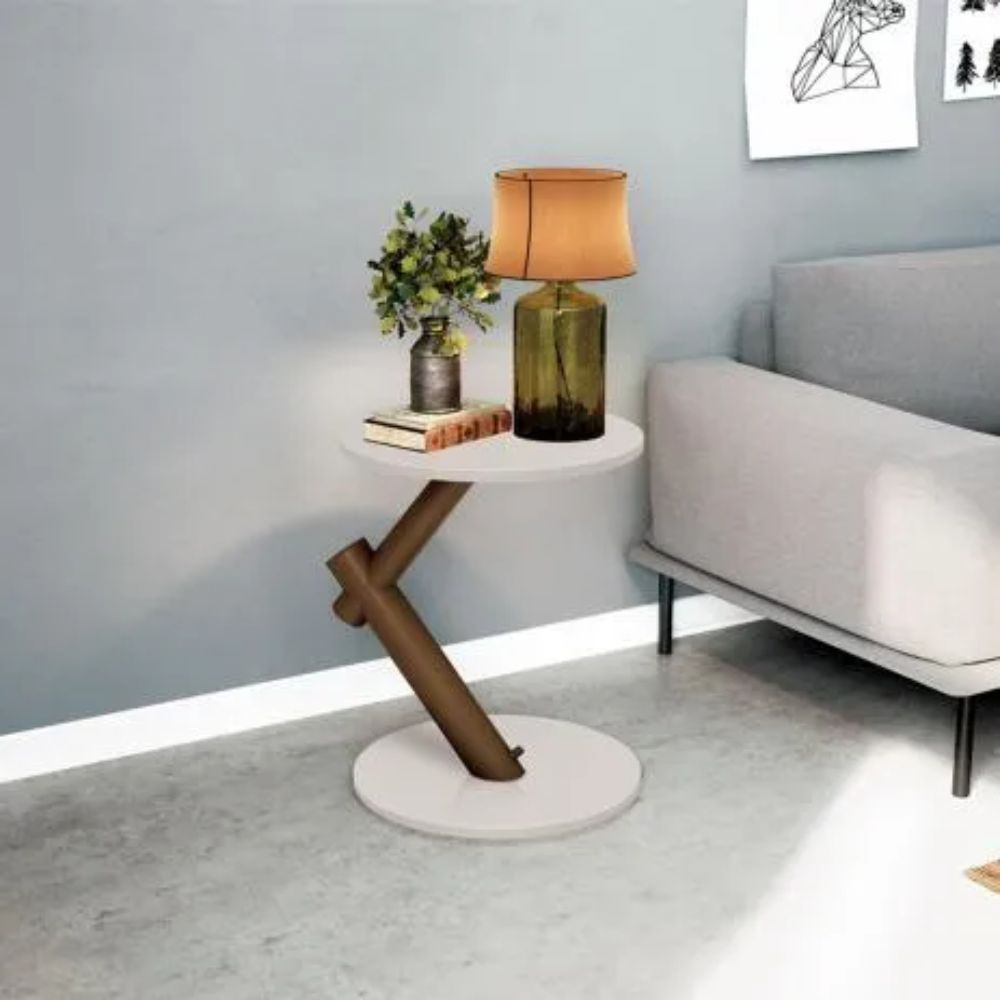 Mesa Apoio EDN Wood 24134 Off White