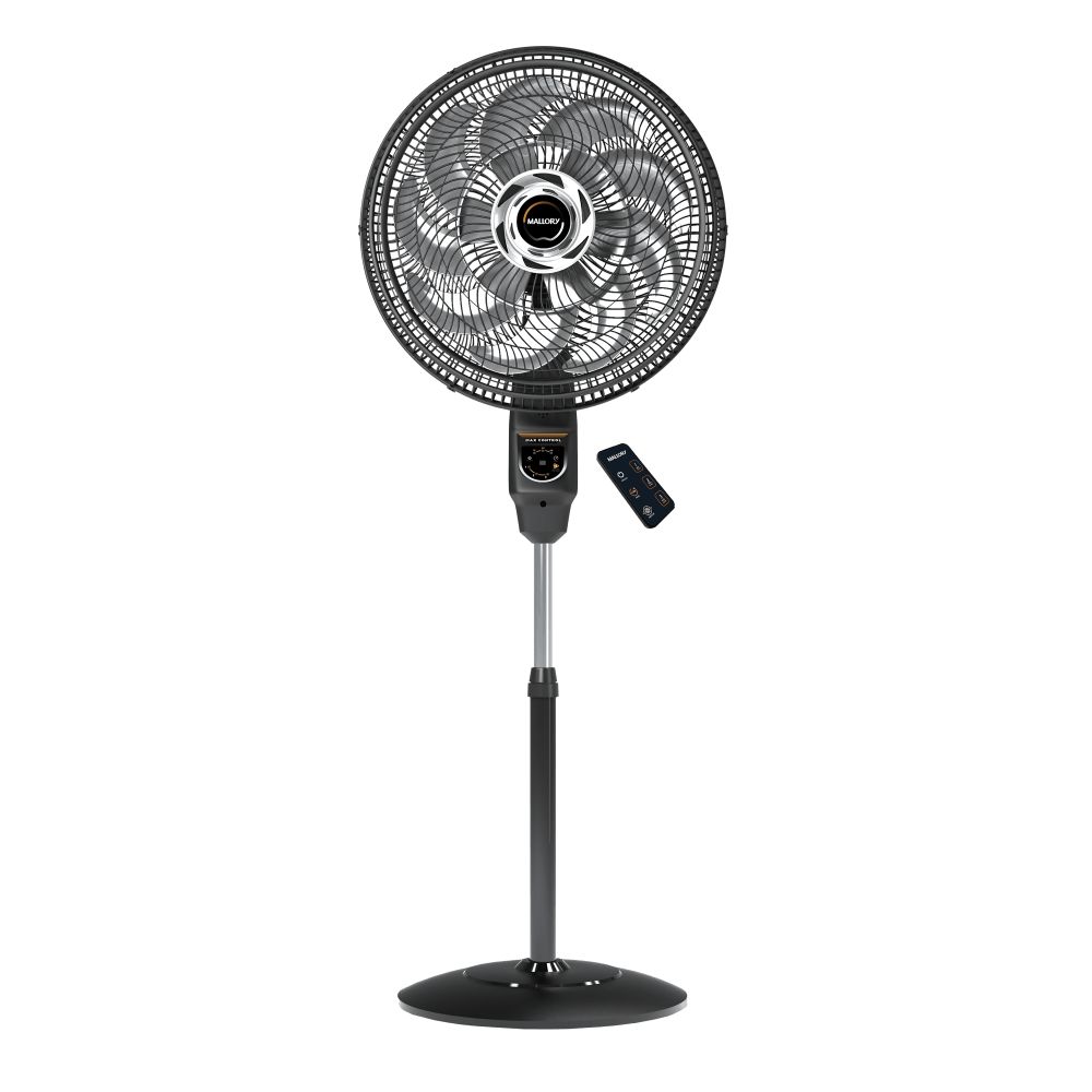 Ventilador Mallory de Coluna Max Control Preto/Grafite