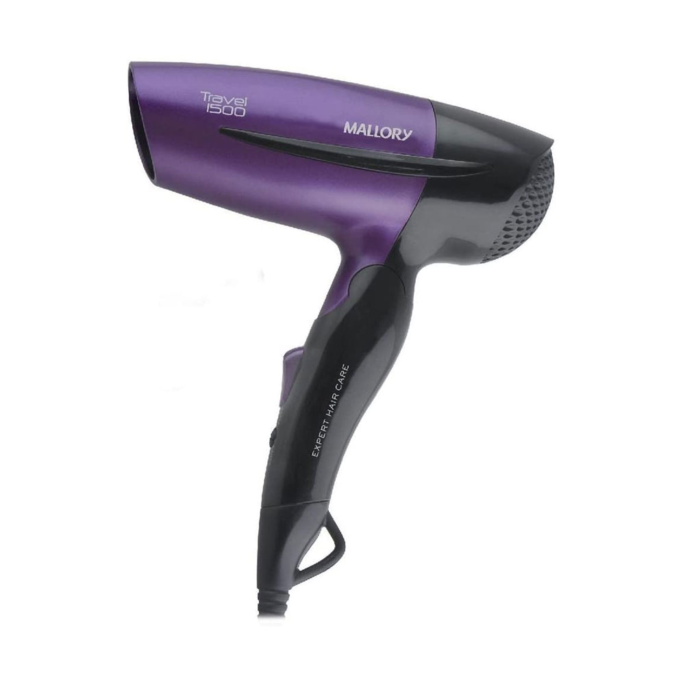 Secador de Cabelo Mallory Travel 1500 Roxo - 220w