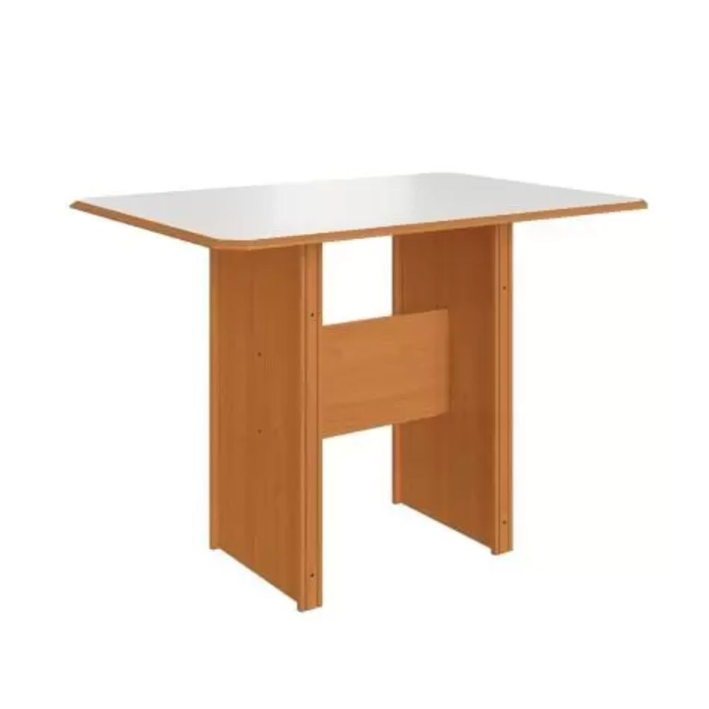 Mesa de Jantar São Carlos Florence com 4 Cadeiras Freijó/Off White