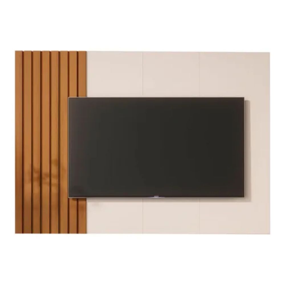 Painel Bechara Boto 1,8 Off White/Nature
