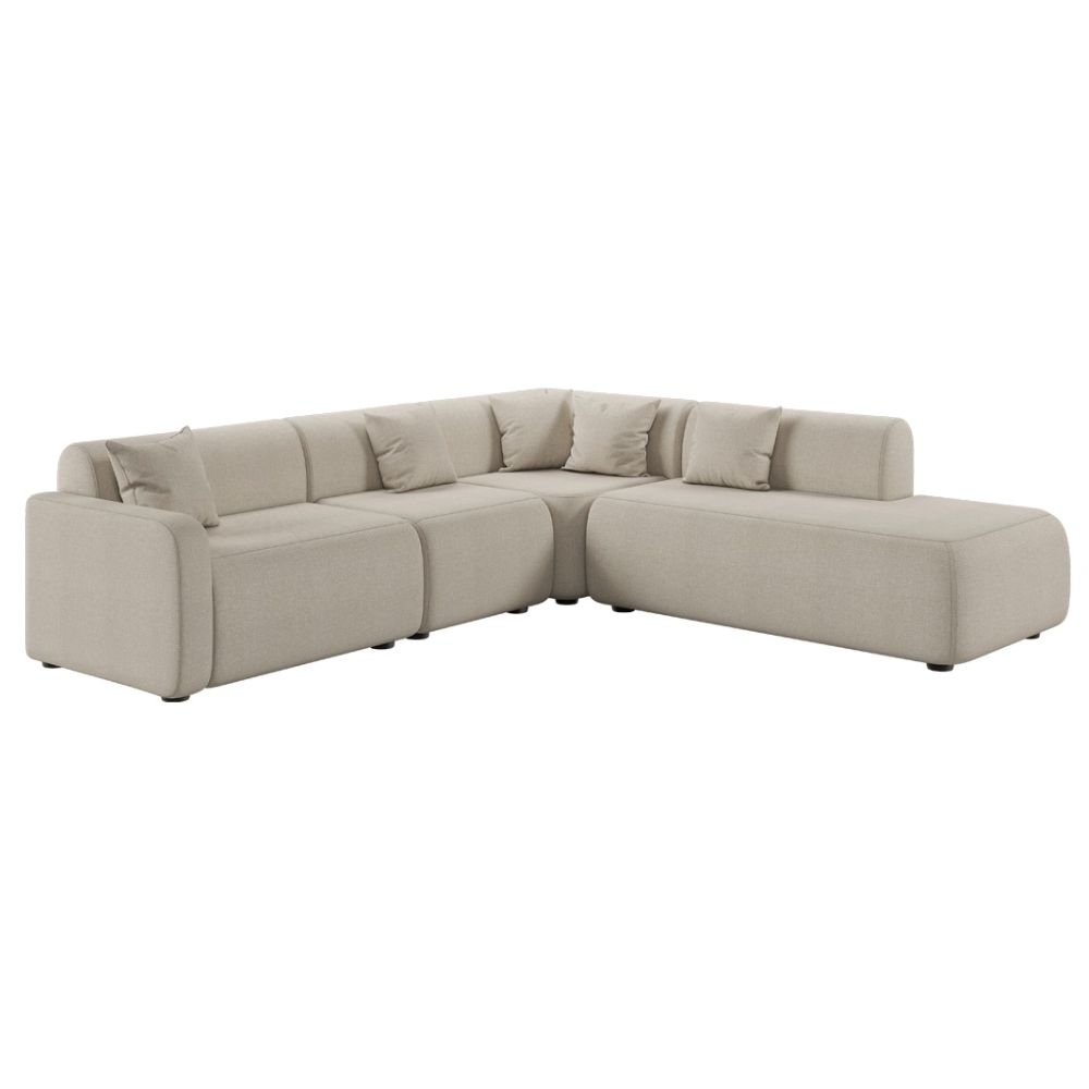 Sofá Cargo Modular com Chaise