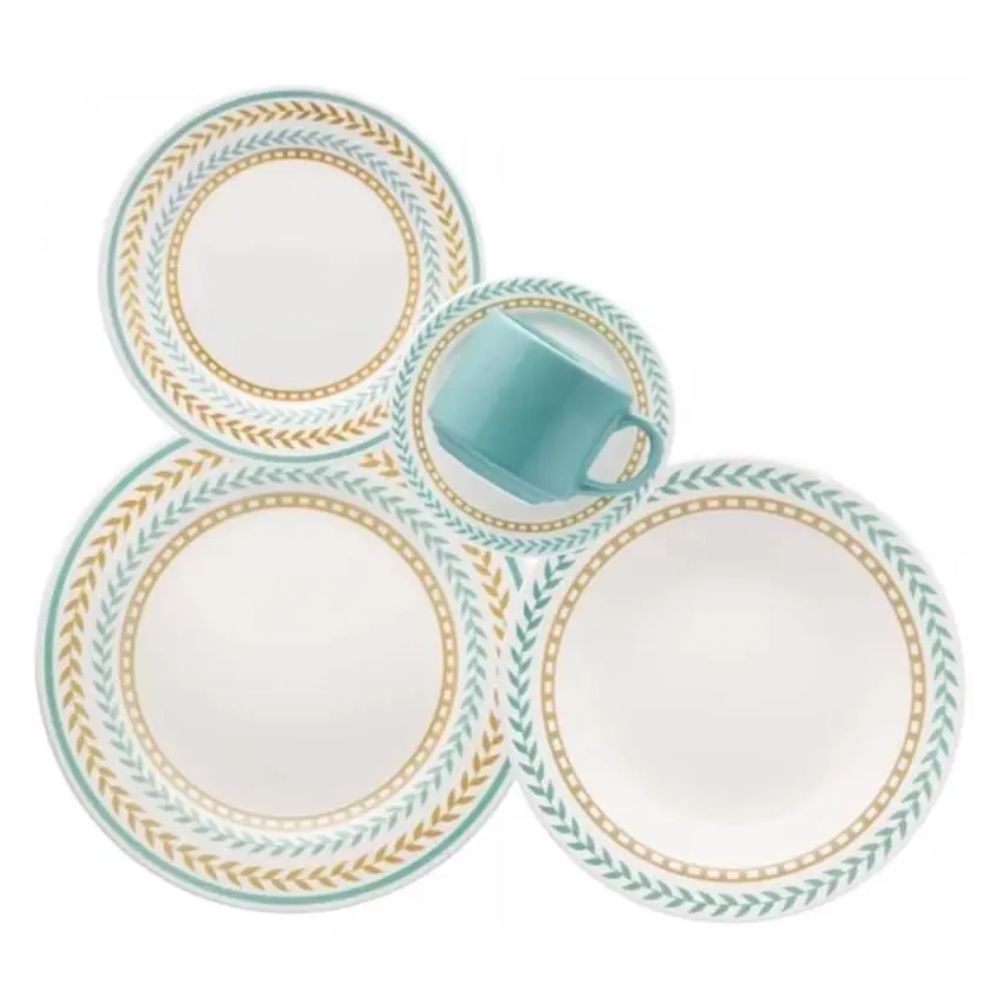 Aparelho de Jantar/Chá 30 Peças Donna Louros Oxford AE30-5274