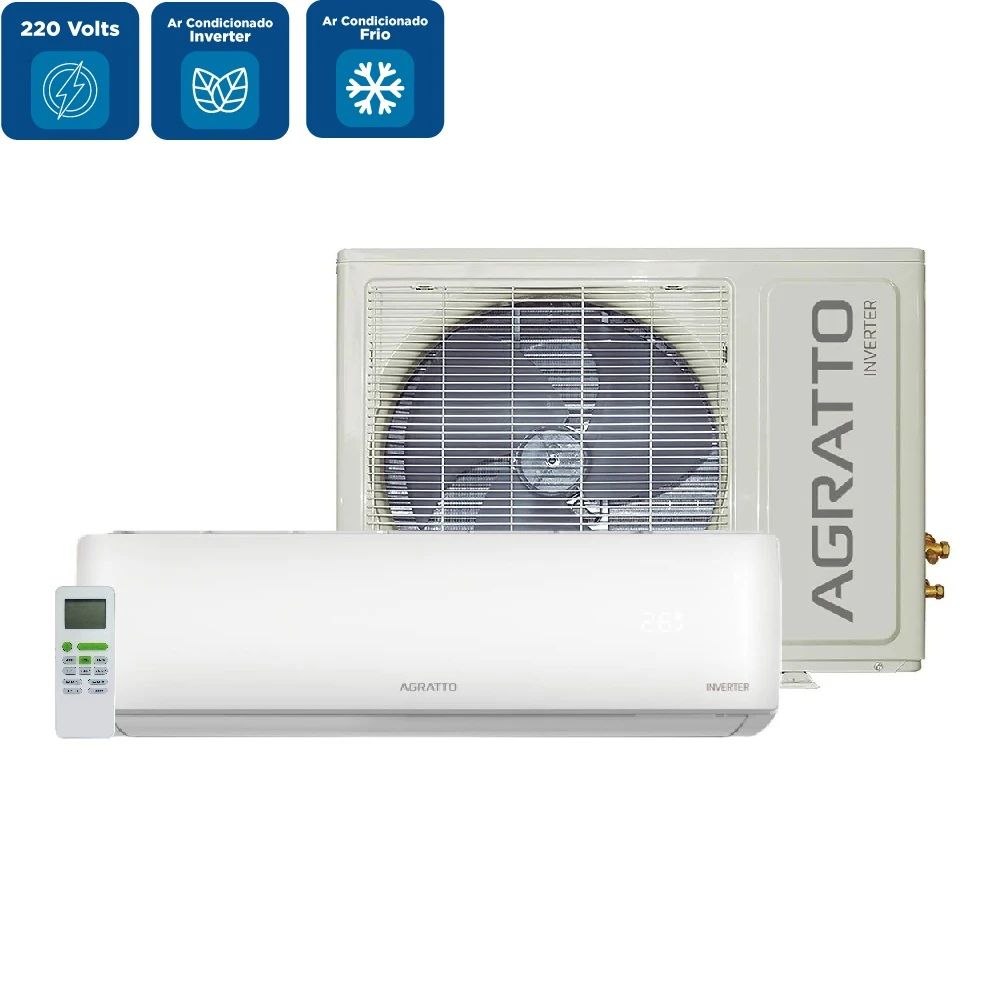 Ar Condicionado LIV Agratto Split Inverter Frio TOP LCST30F-02I-30KBTU