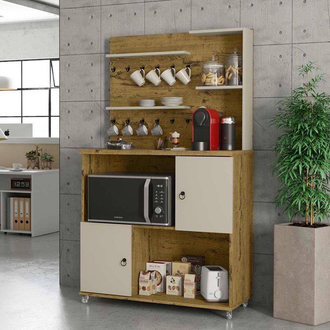 Cantinho do Cafe Patrimar Aconchego Nature/off White
