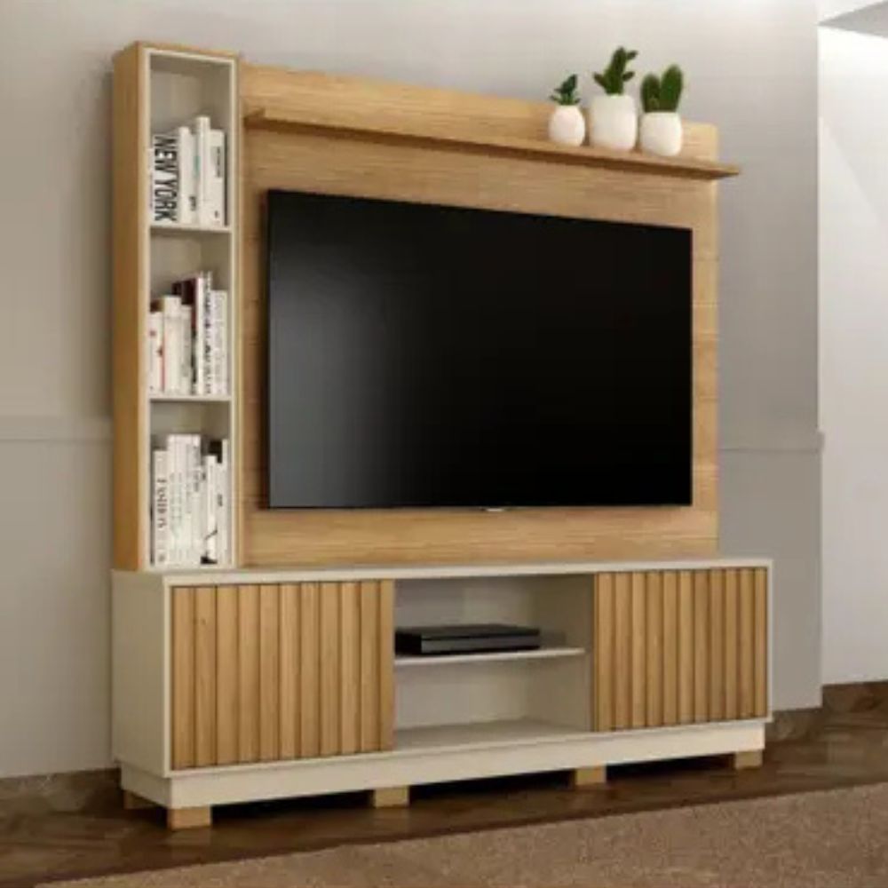 Home Theater Valdemóveis Montenegro Cinamomo/Off White