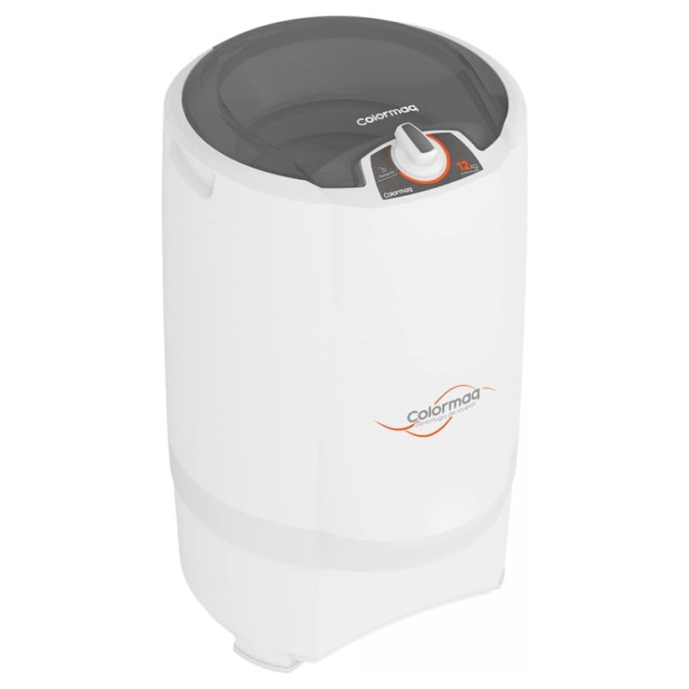 Centrífuga de Roupas Colormaq 12kg Cesto Inox Branca
