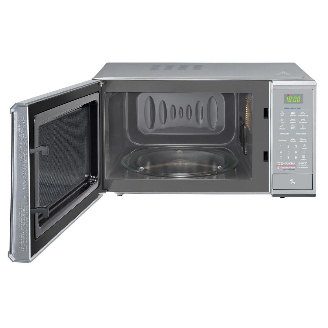 Microondas Lg Ms-3095 Easyclean 30l Prata