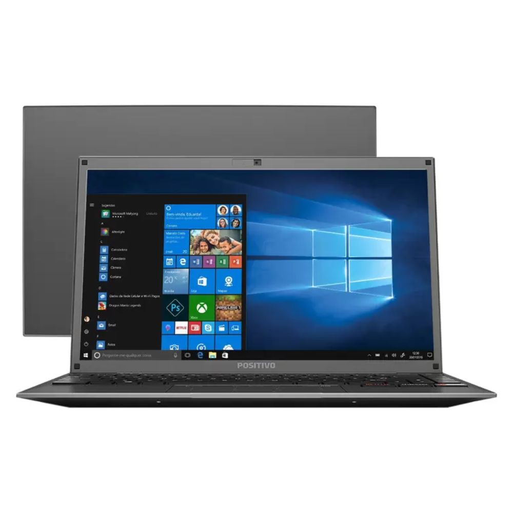 Notebook Positivo Motion C41TD Celeron Dual-Core 4GB 1TB 14” Windows 10