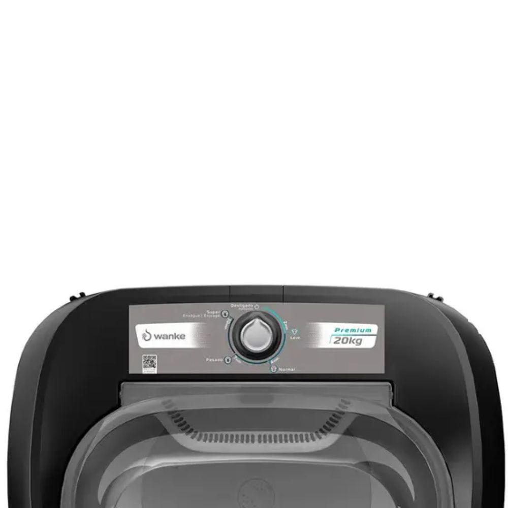 Lavadora Wanke Premium LWBE201T 20kg Preto