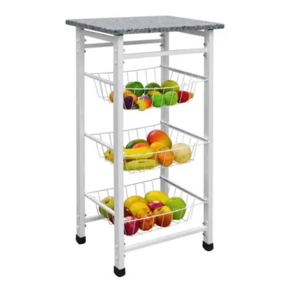Fruteira J Santos Tubular Marmore Filtro Branca
