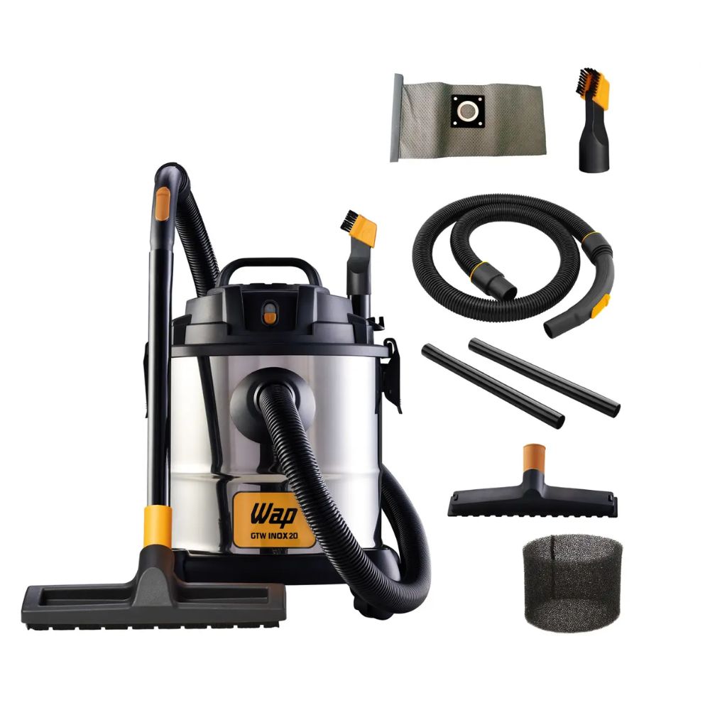 Aspirador de Água e Pó Wap GTW 20 Inox 1600W