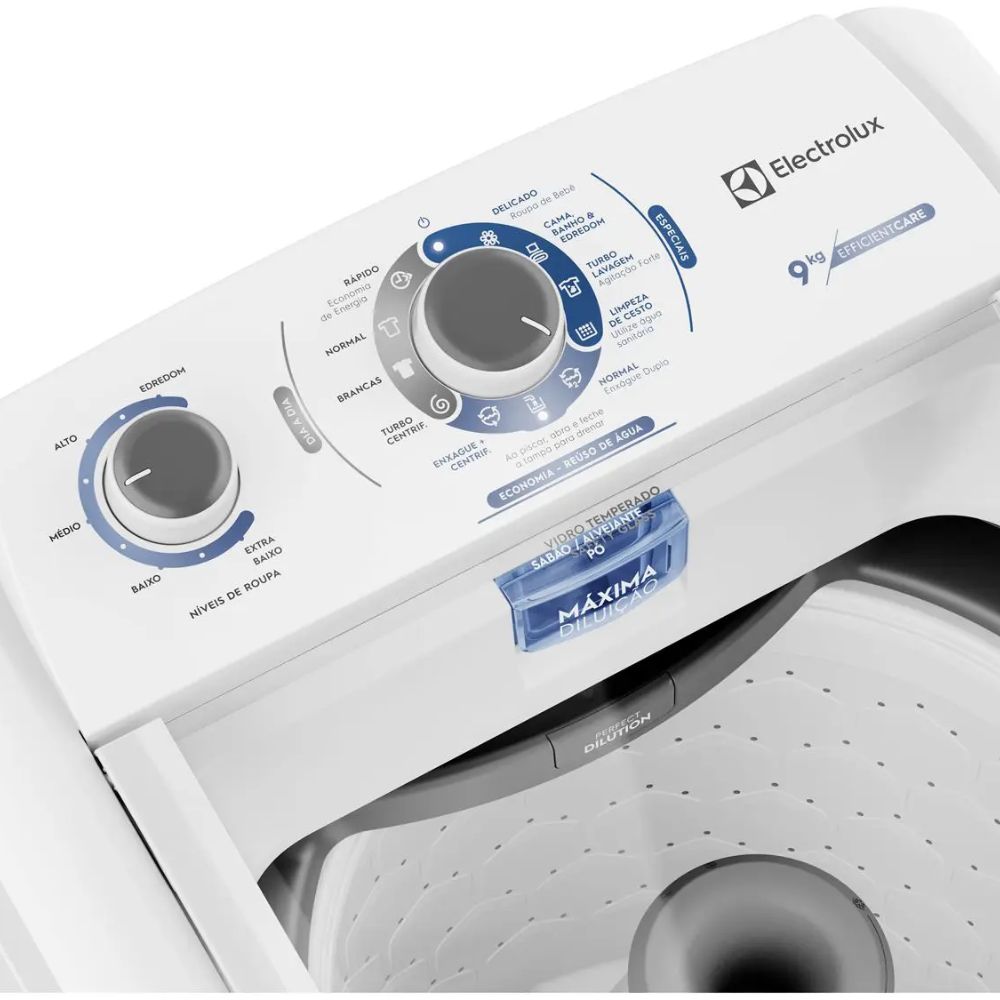 Lavadora Electrolux LED09 9KG Branco