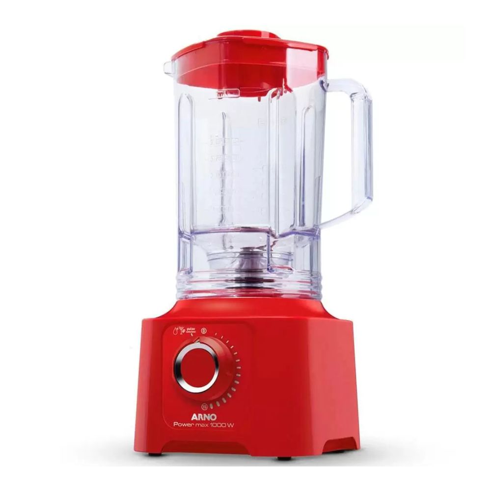 Liquidificador Arno Power Max 1000W LN59 Vermelho