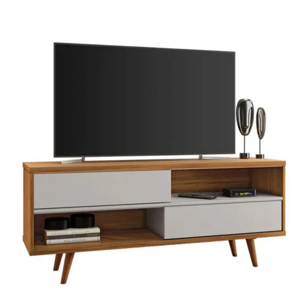 Rack para TV até 50 Polegadas 2 Portas NT 1180 Notável Móveis