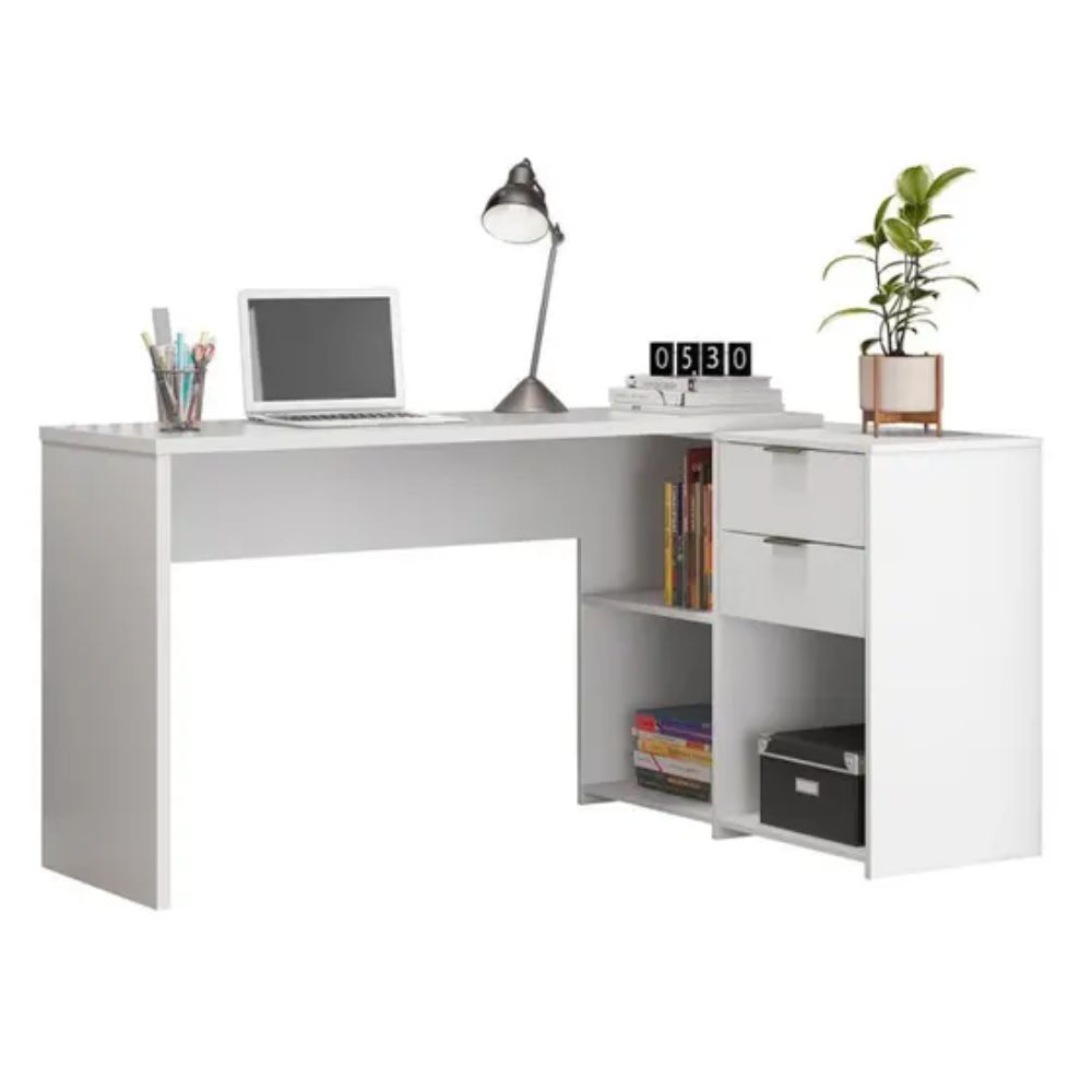 Mesa Notavel Office NT 2060 Ref 127 Branco New