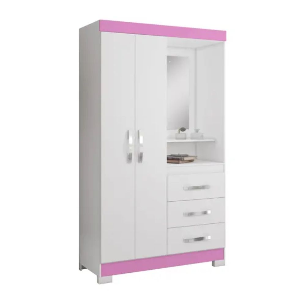 Guarda-Roupa Notável 2 Portas NT 5170 Rosa