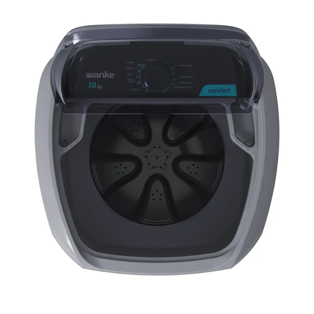 Lavadora Wanke Comfort LWBE100T 10 Kg Silver