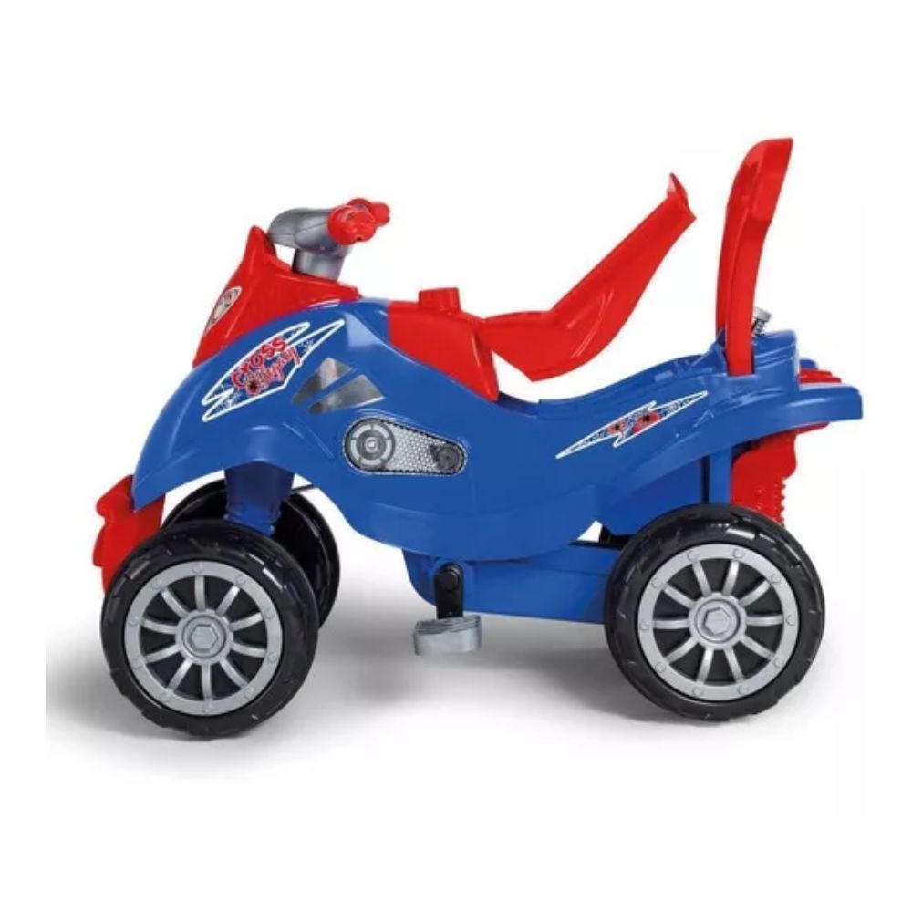 Quadriciclo Infantil Calesita Cross Legacy Azul