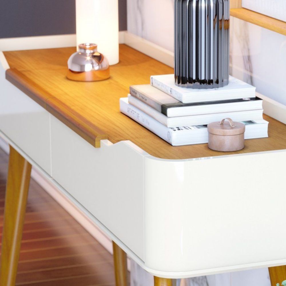 Aparador Imcal Classic 1.36 Nature com Off White