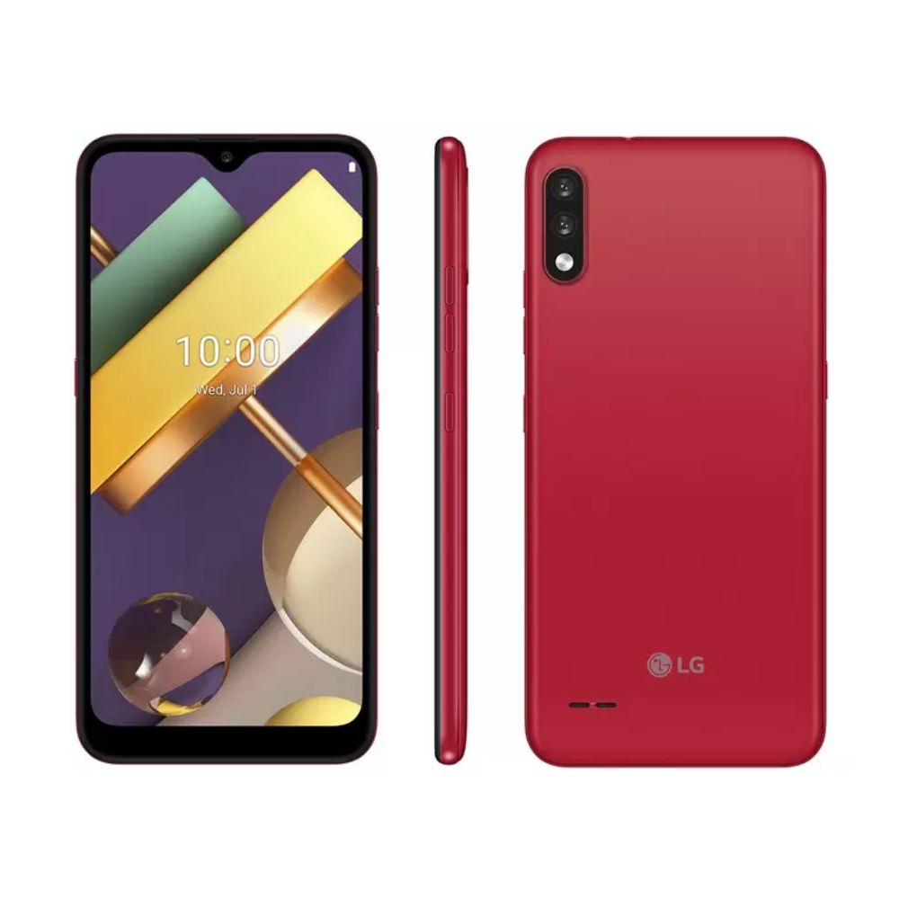 Smartphone LG K22 Plus K200BAW 64Gb 3Gb Vermelho