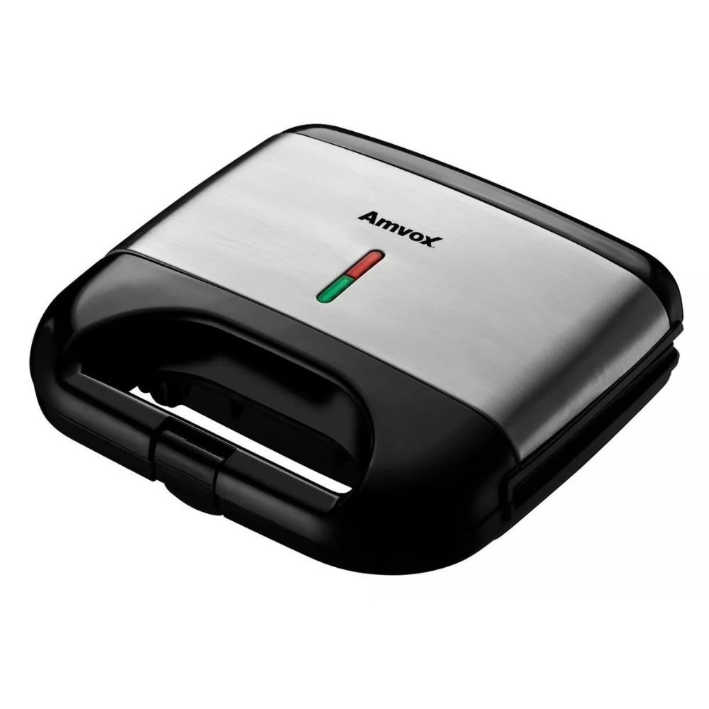 Sanduicheira Amvox AMS 500 Black 220V