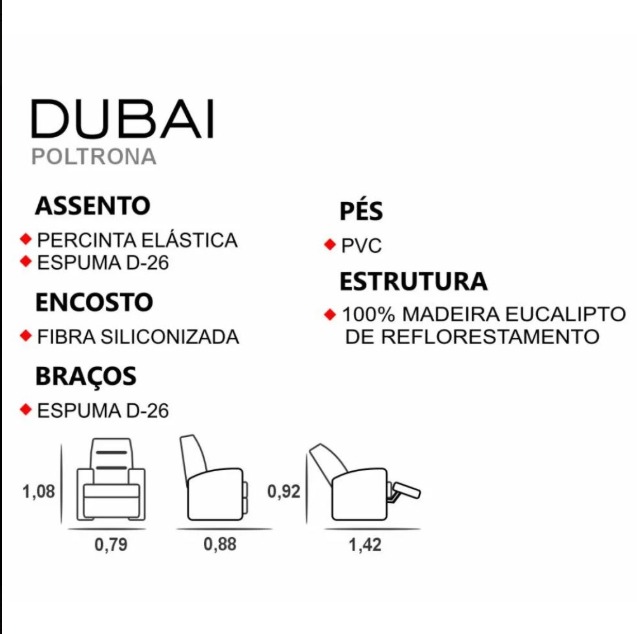Poltrona do Papai Caza Nobre Dubai V02 Veludo Grafite