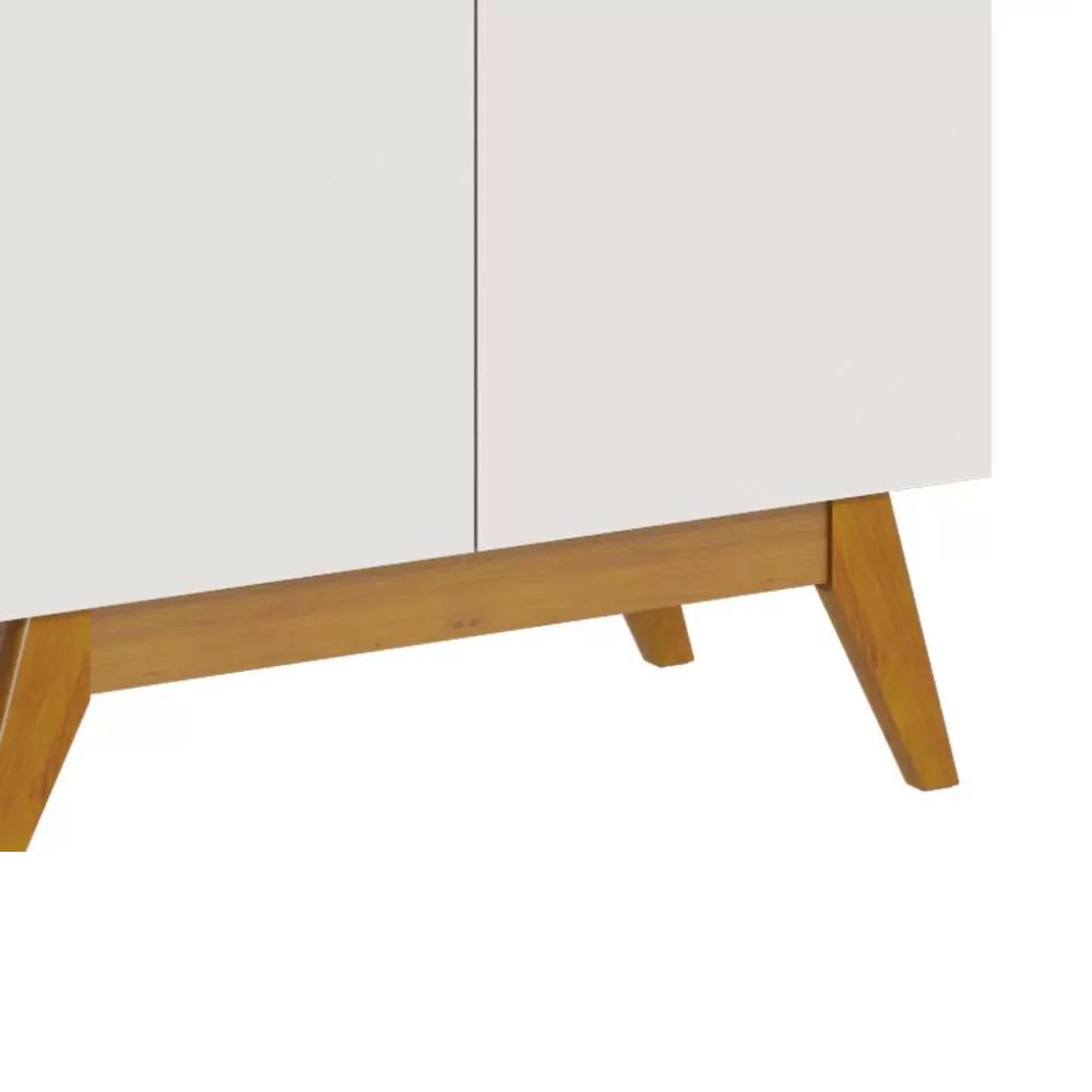 Buffet Classic 2 Portas Off White com Nature Imcal Móveis