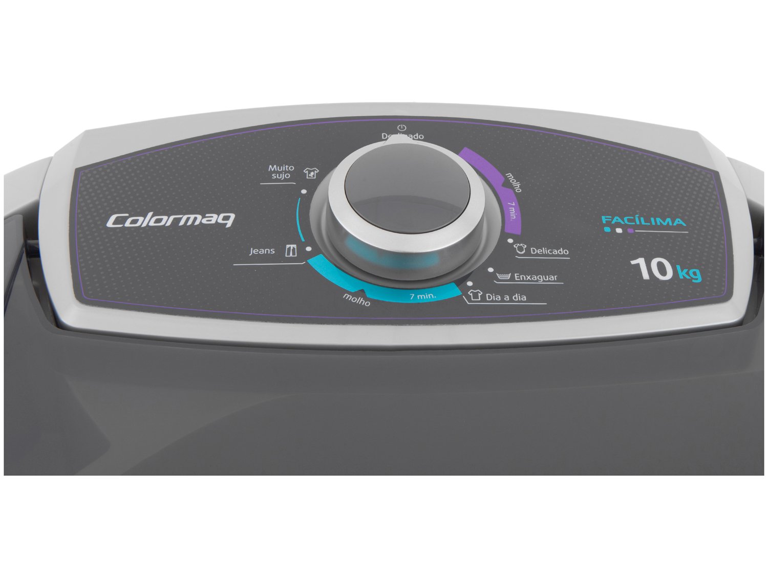 Lavadora Tanquinho Colormaq LCS 10KG Prata 220v