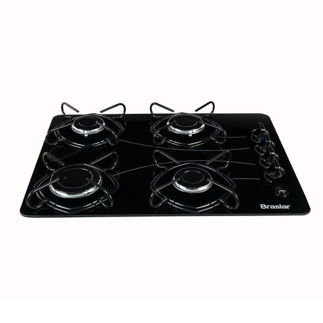 Cooktop Braslar Pop 4 Bcs Preto