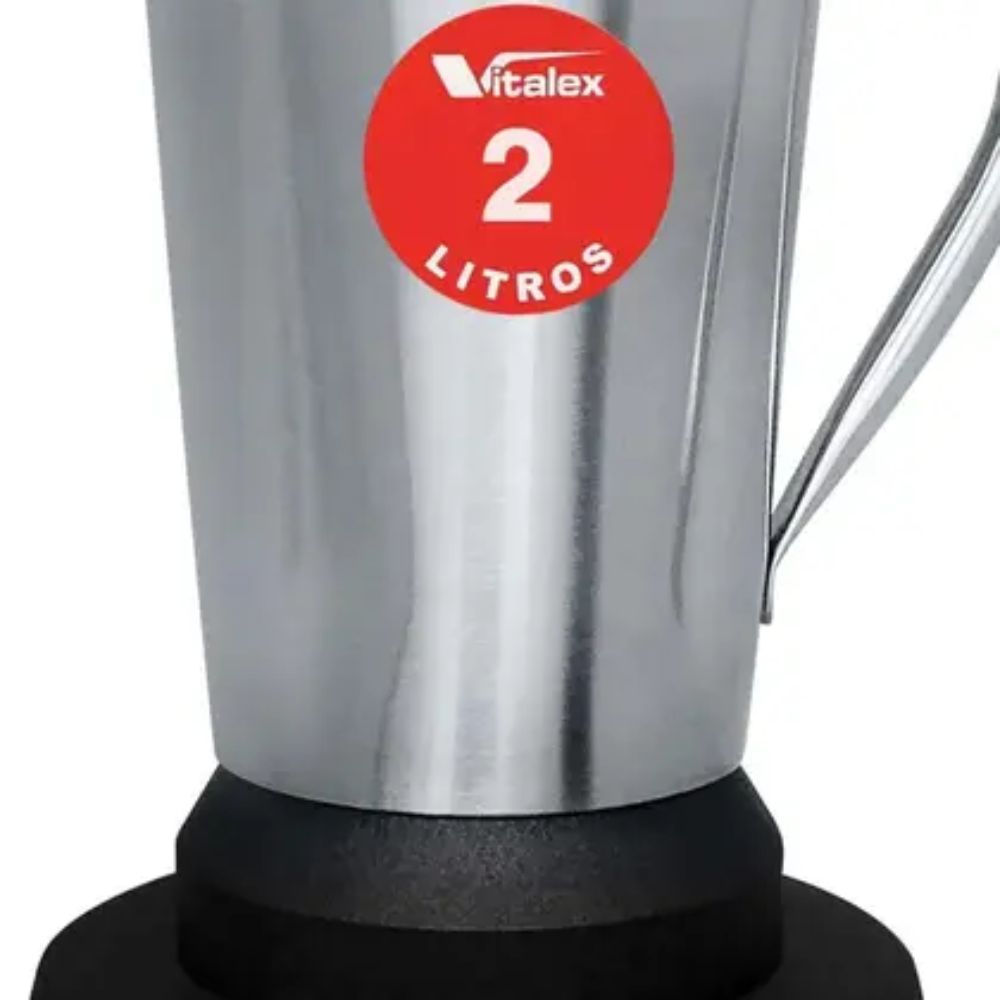 Liquidificador Inox alta Rotação 2 Litros Vitalex