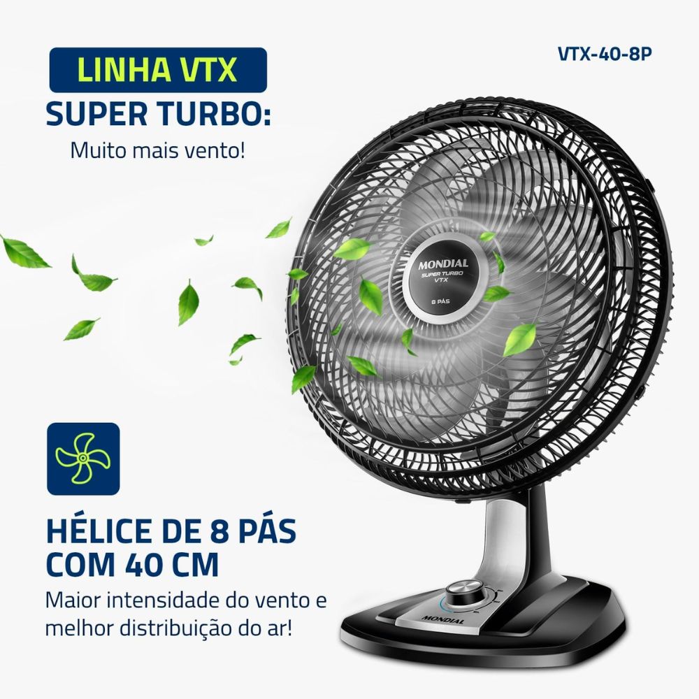 Ventilador Arno Silêncio Force 40 Cm VF40