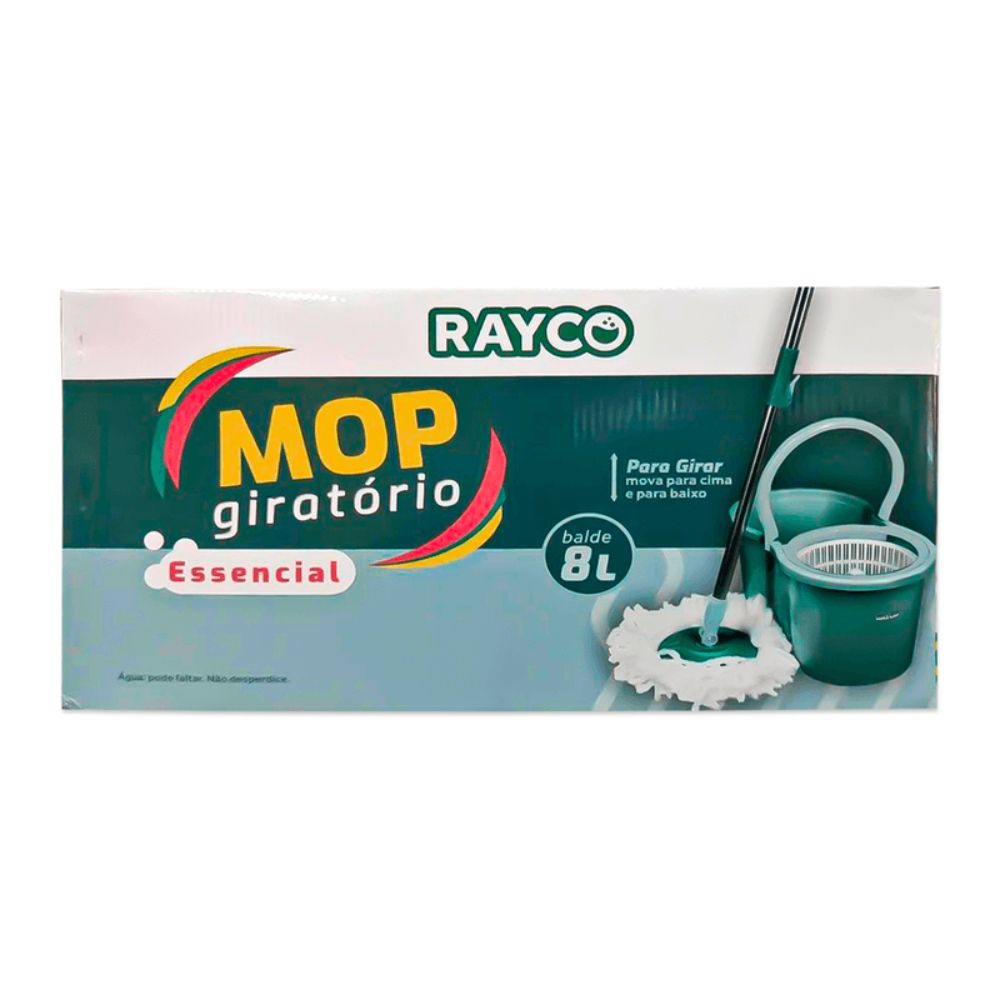Esfregão Mop Giratório Kian Essencial 8L