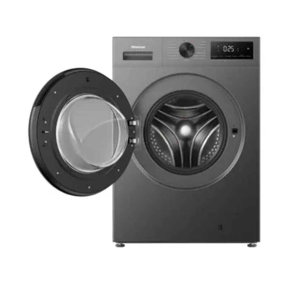 Lava e Seca Hisense 11Kg WD1I11 Compacta Fit e Função Steam Inverter Titânio