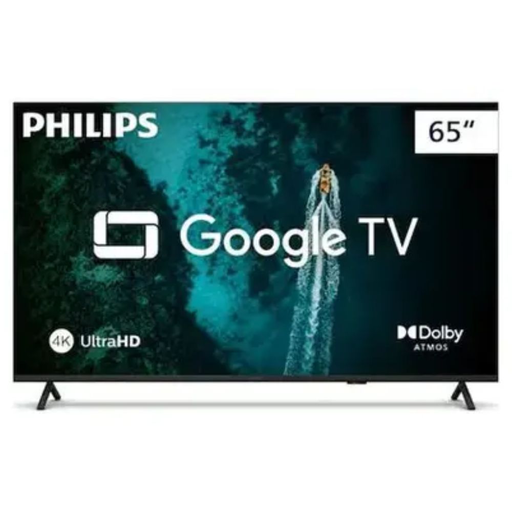 Smart TV Philips 65" 4K UHD Google TV