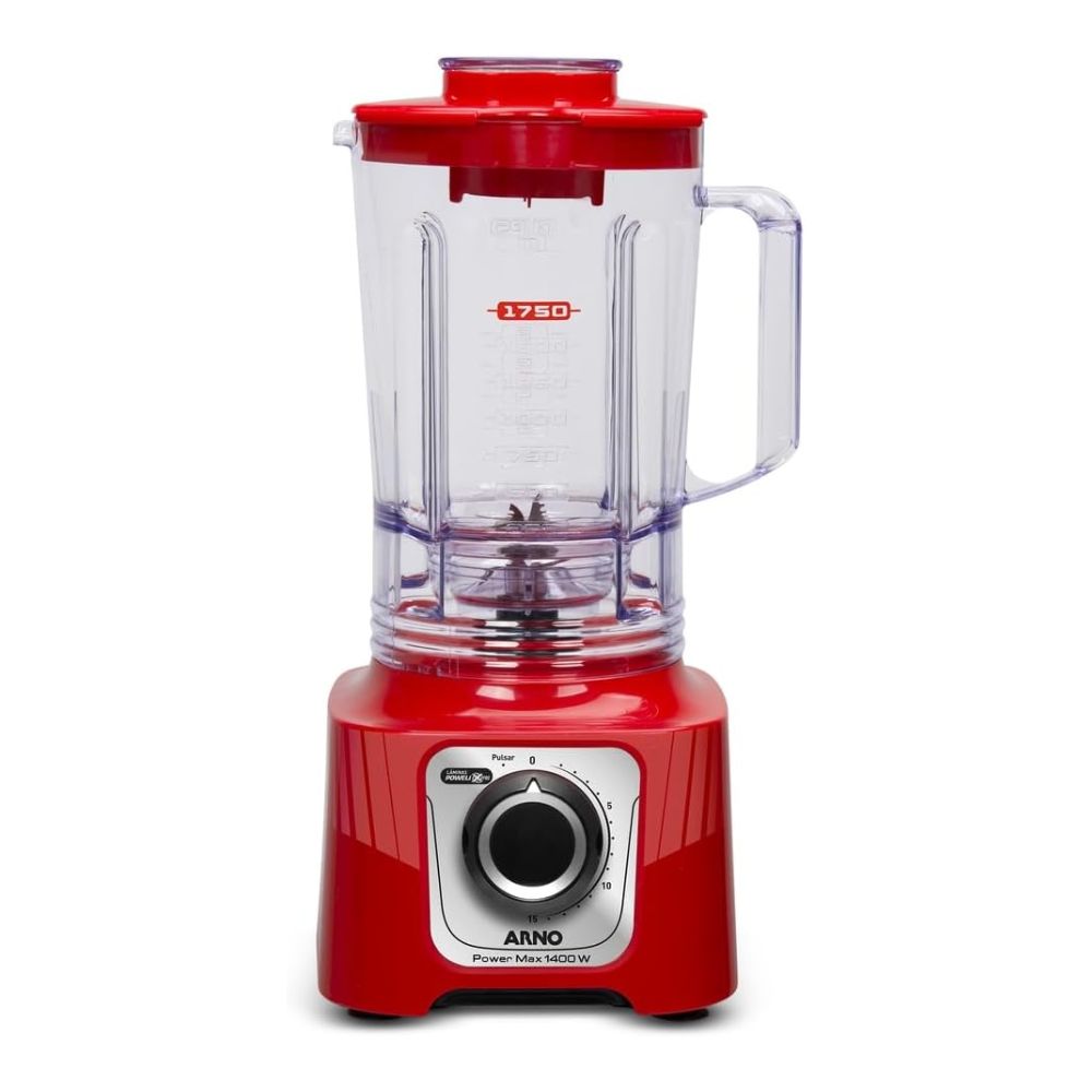 Liquidificador Arno Vermelho Power Max 1400W LN63