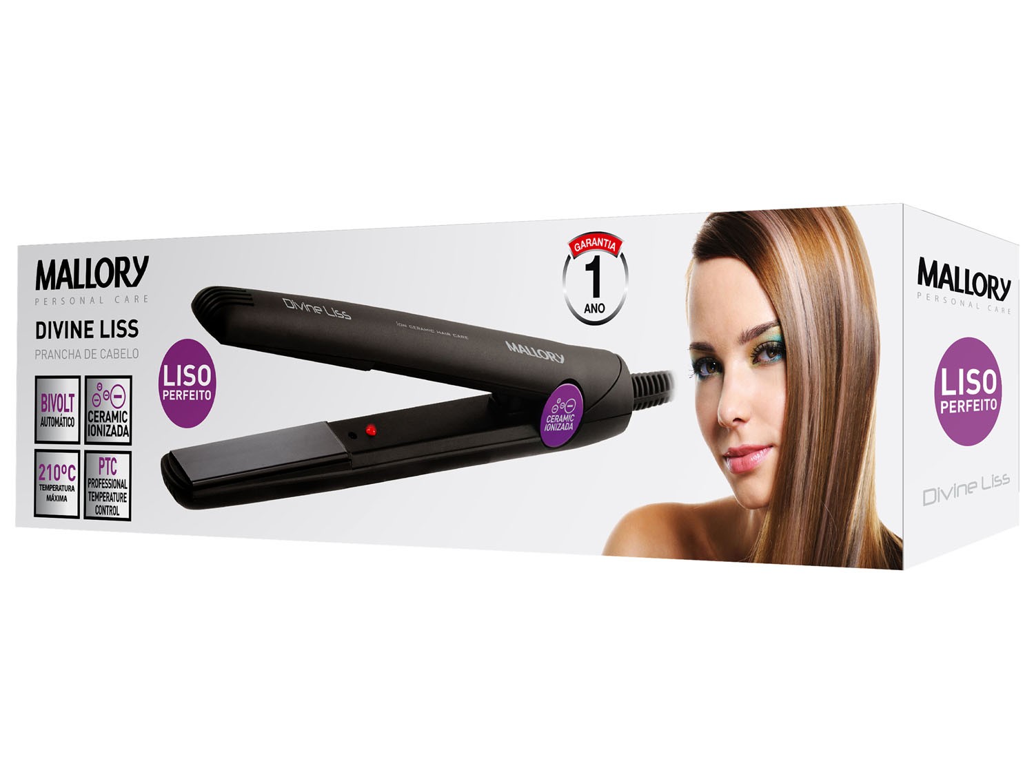 Prancha Mallory Divine Liss Bivolt