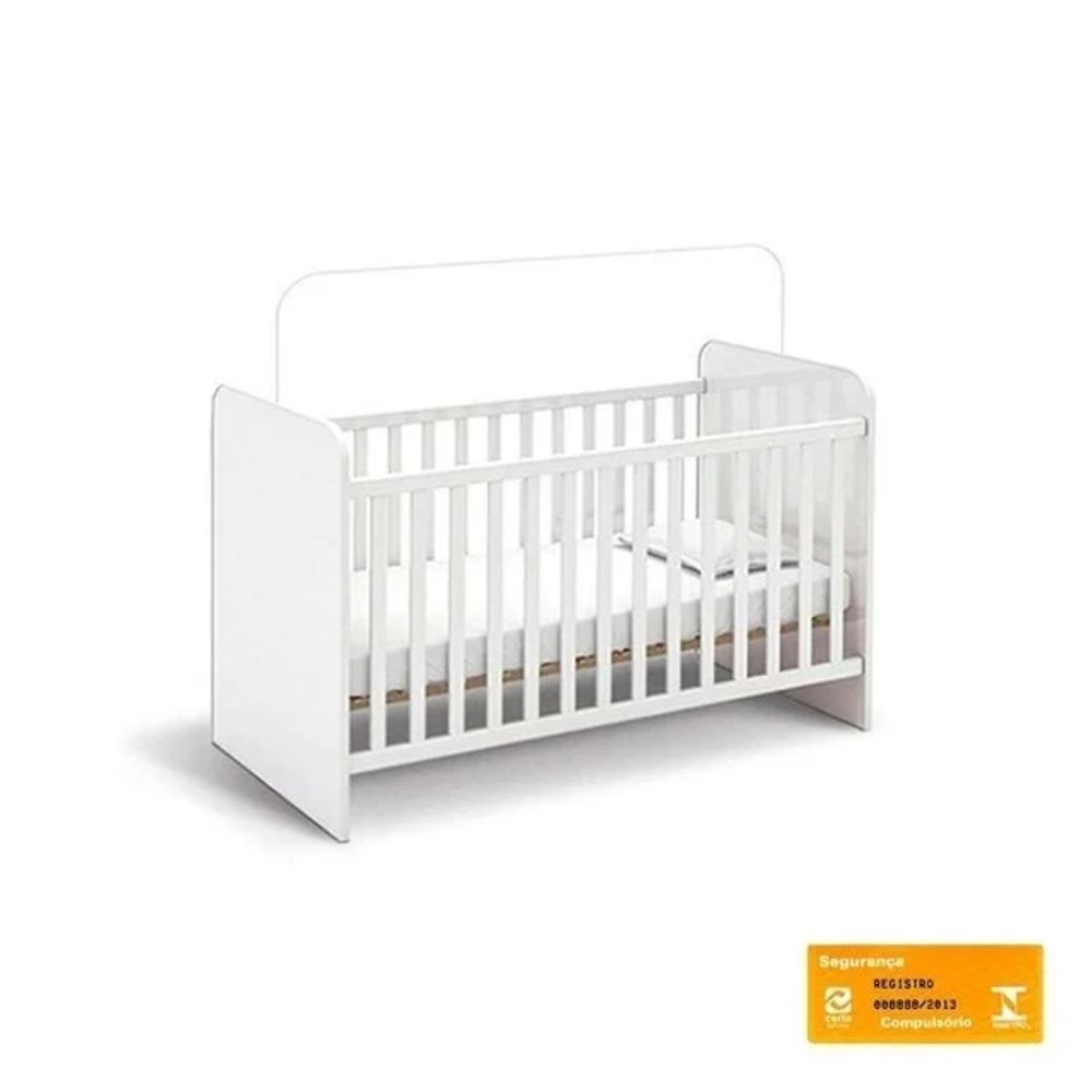 Berço Americano Inocência Batrol Branco 3019