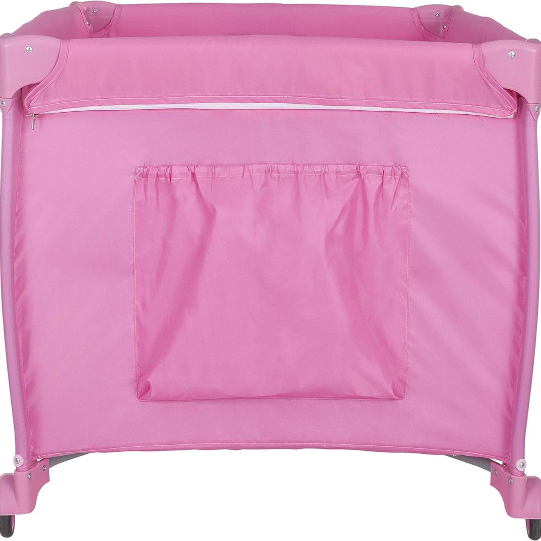 Berço Cercado Tutti Baby Rosa