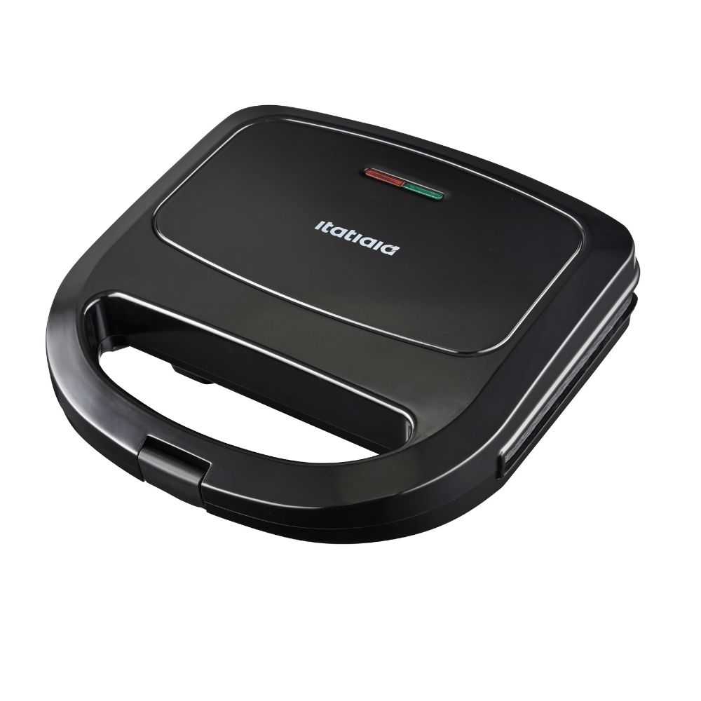 Grill e Sanduicheira Elétrica 220 V Preto Essencial- Itatiaia