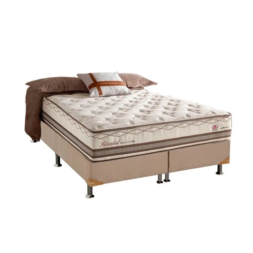 Box Herval Maxspring One Istambul S/Pillow 193x203x061