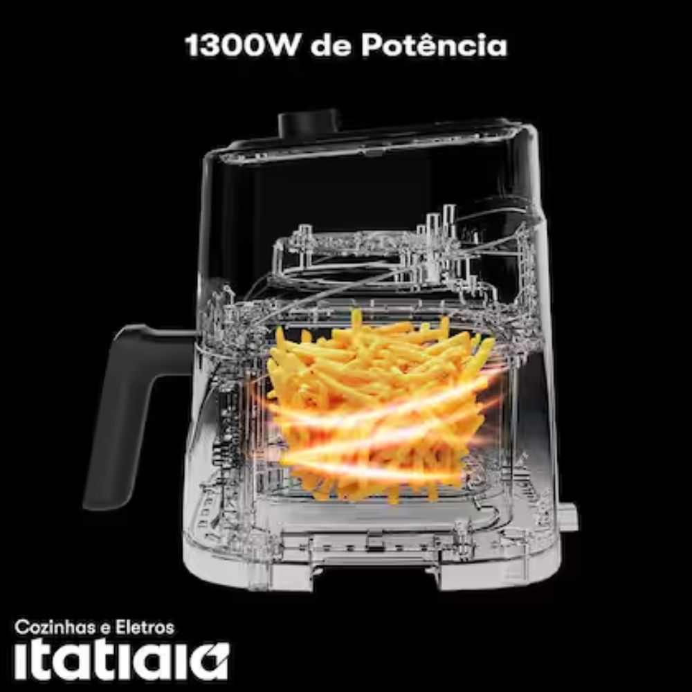 Fritadeira Elétrica Air Fryer Itatiaia 3,5 Litros 1300W