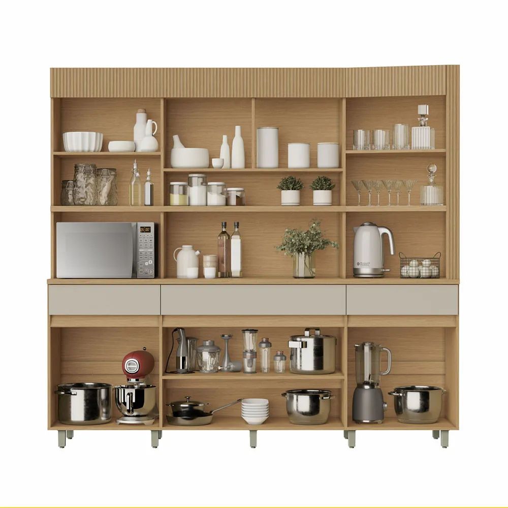 Kit Cozinha Nesher Realeza 220 cm