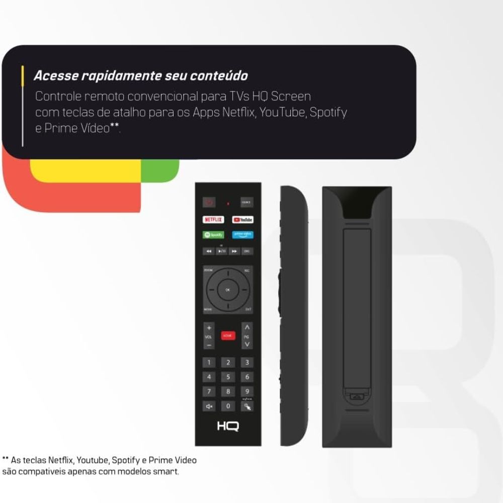 SMART TV HQ SCREEN 50'' ANDROID WIFI/BT