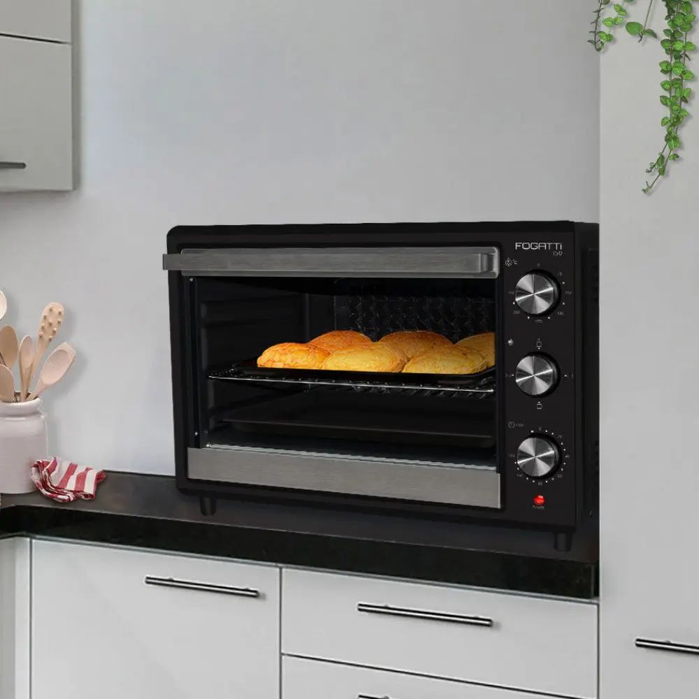 Forno Elétrico Fogatti I50 50 Litros Preto
