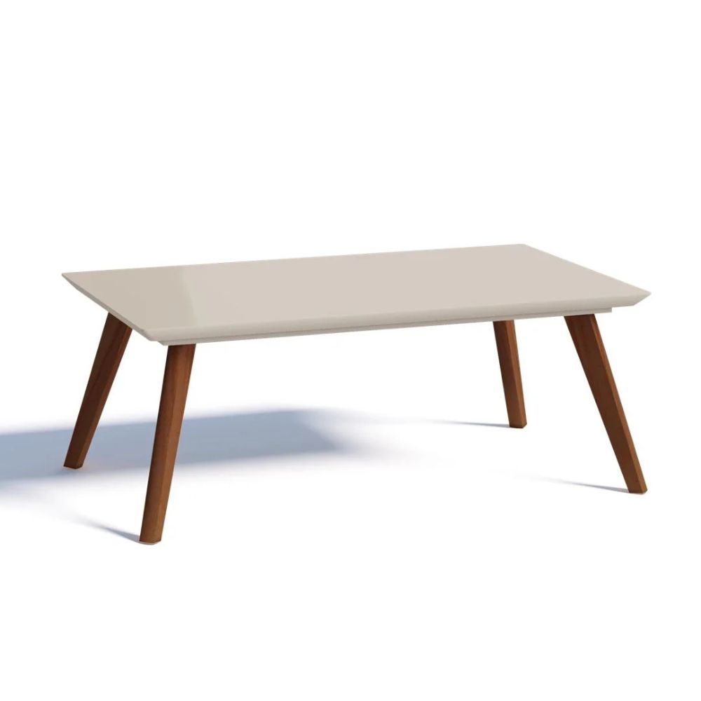 Mesa de Centro Classic Off White, Imcal Móveis