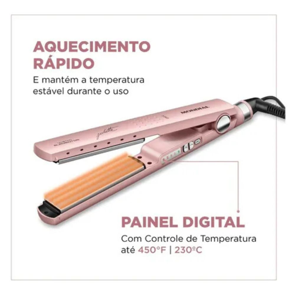 Prancha Alisadora Mondial P-JU-01 Bivolt